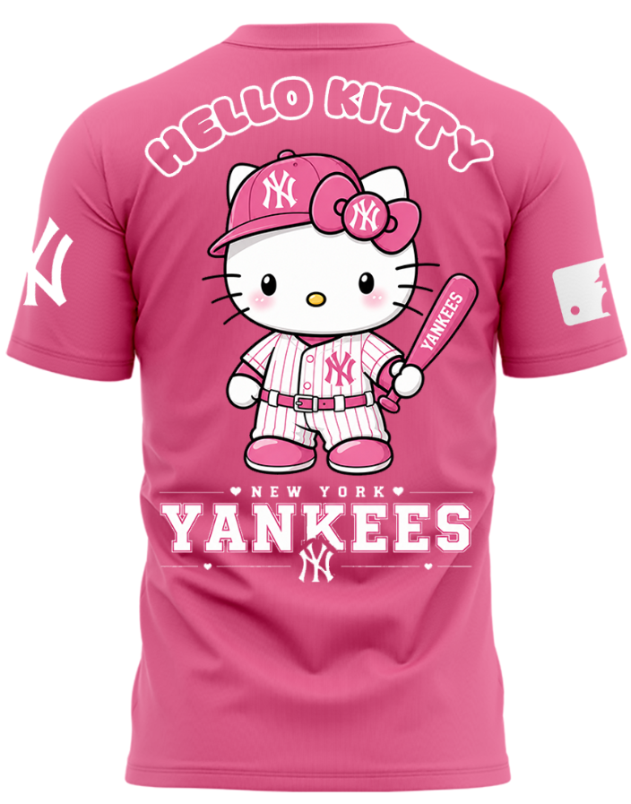 Hello Kitty x New York Yankees T-Shirt – Cute Baseball Fan Edition