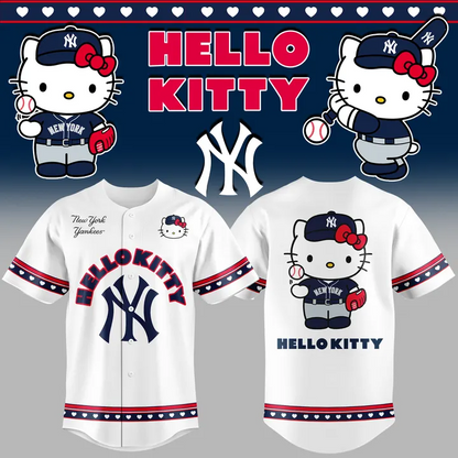Hello Kitty x New York Yankees jersey – Cute Baseball Fan Edition_02