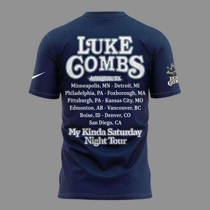 03. Luke Combs x Dallas Cowboys - My Kinda Saturday Night Tour 2027 T-Shirt