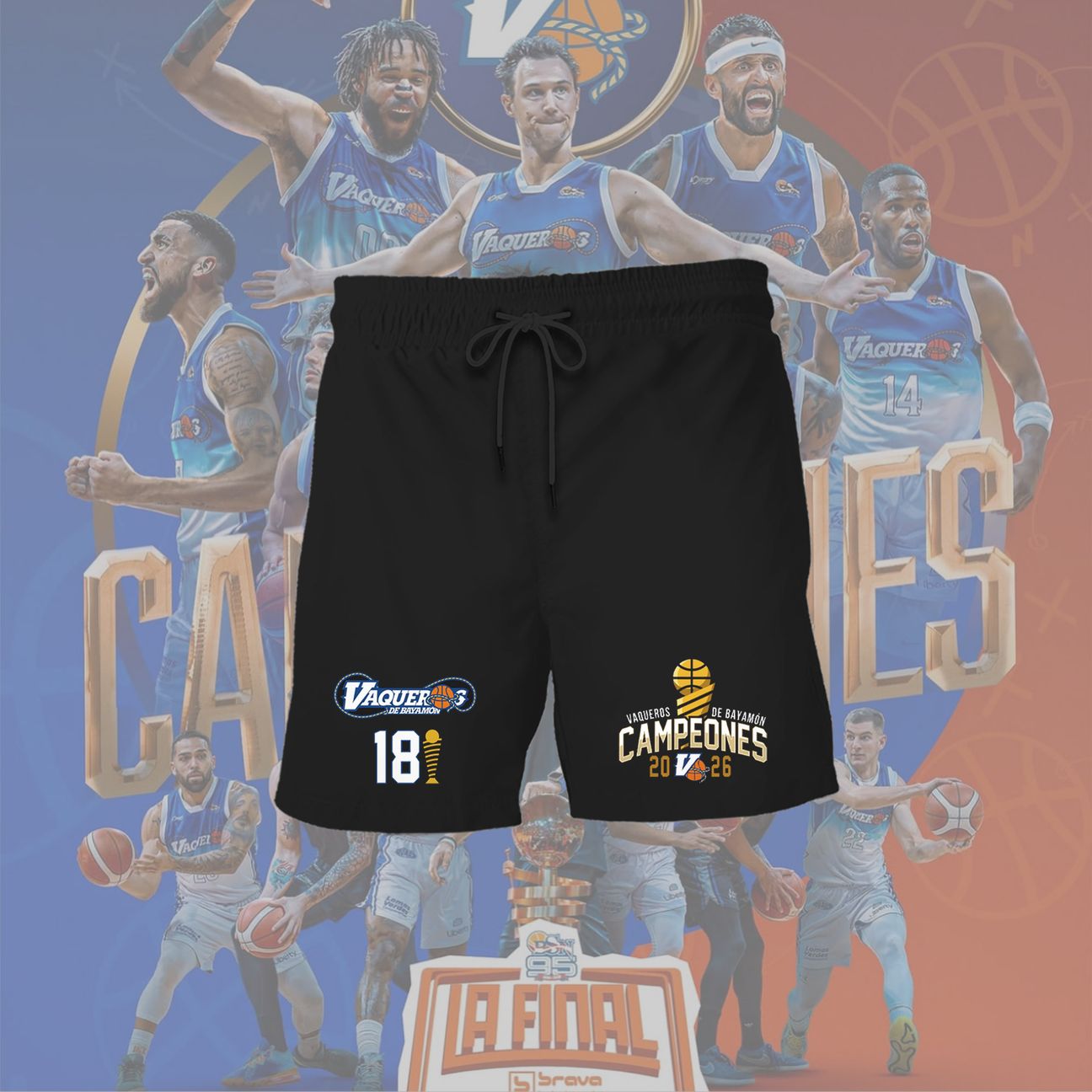 02.03. Special Vaqueros de Bayamón Champions T-Shirt
