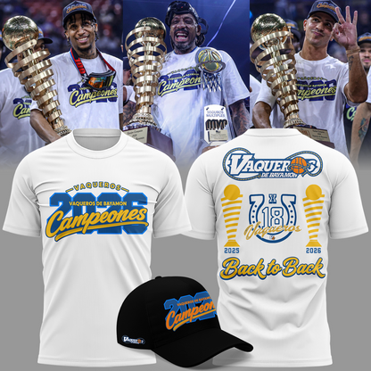 Vaqueros de Bayamón 2026 BSN Champions T-shirt