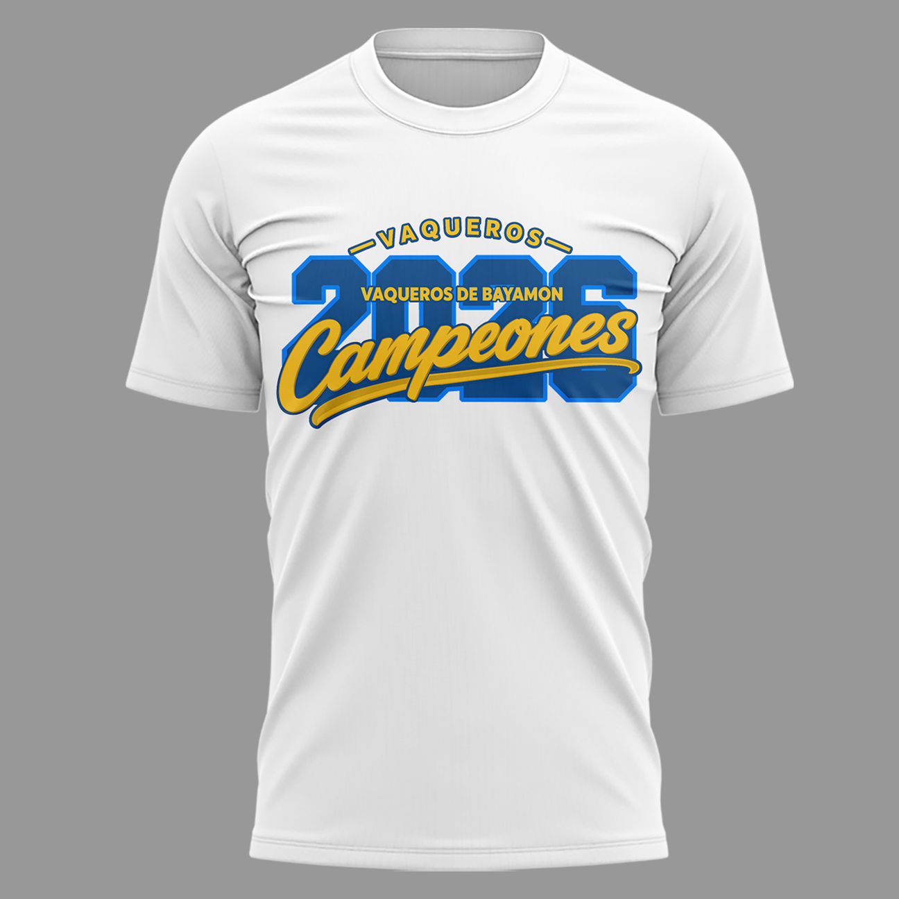 Vaqueros de Bayamón 2026 BSN Champions T-shirt