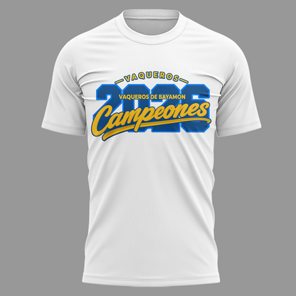 Vaqueros de Bayamón 2026 BSN Champions T-shirt