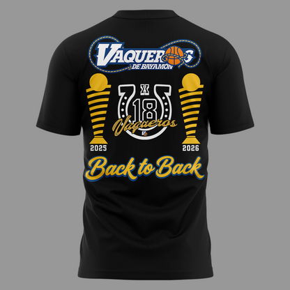 01.Vaqueros de Bayamón 2026 BSN Champions T-shirt
