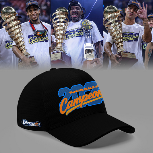 Champions White Shirt Vaqueros de Bayamón 2026 Cap