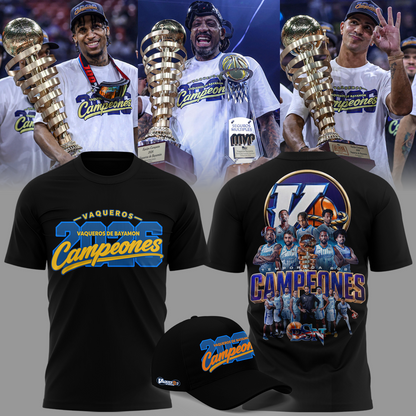 05.Vaqueros de Bayamón 2026 BSN Champions T-shirt