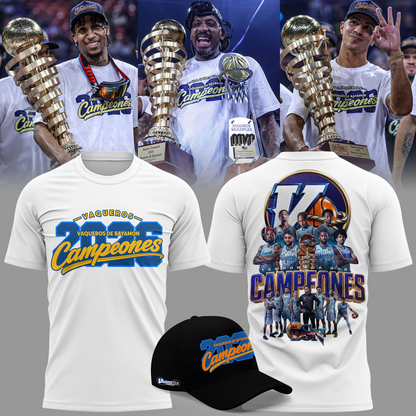 06.Vaqueros de Bayamón 2026 BSN Champions T-shirt