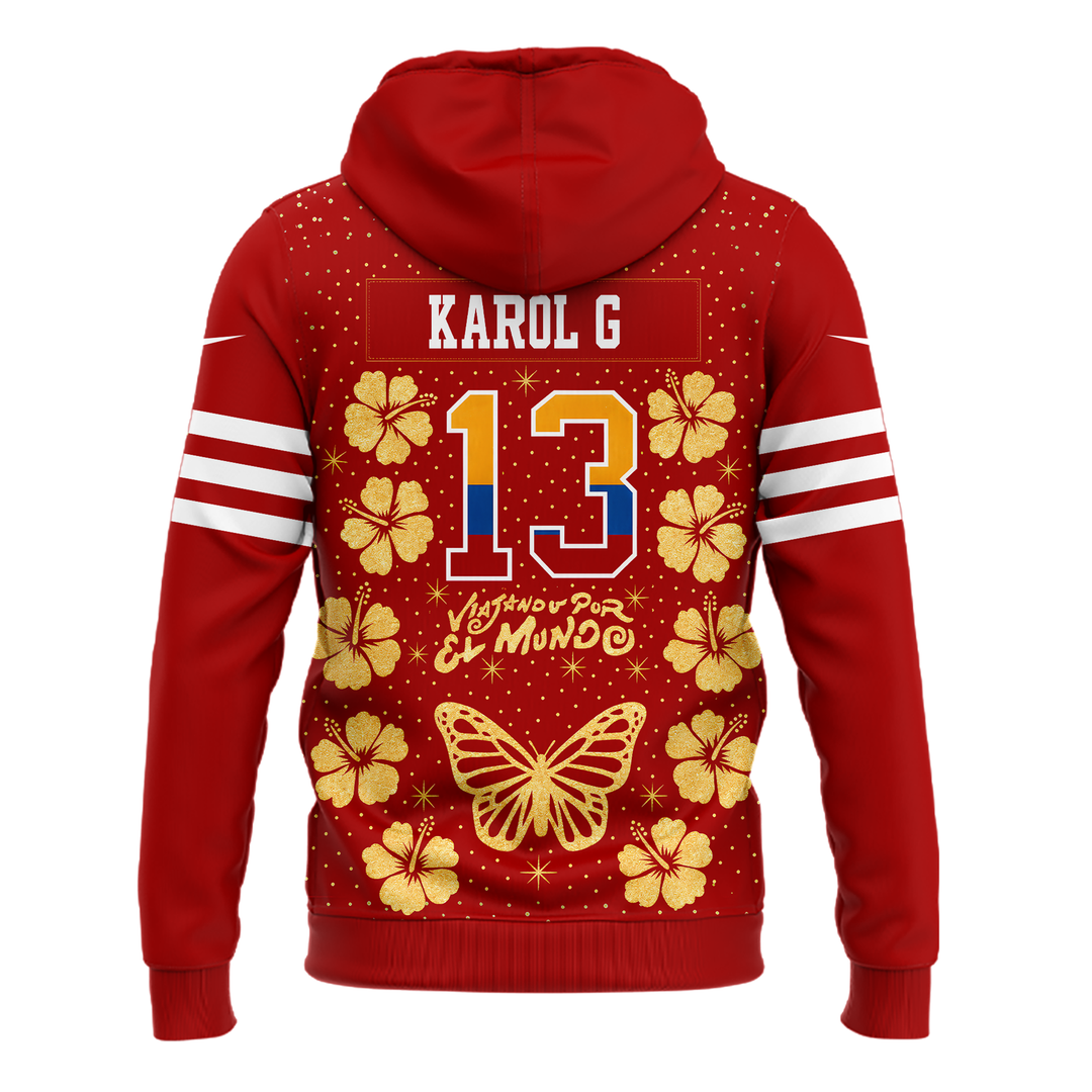 2026 Exclusive San Francisco 49ers x Karol G Hoodie