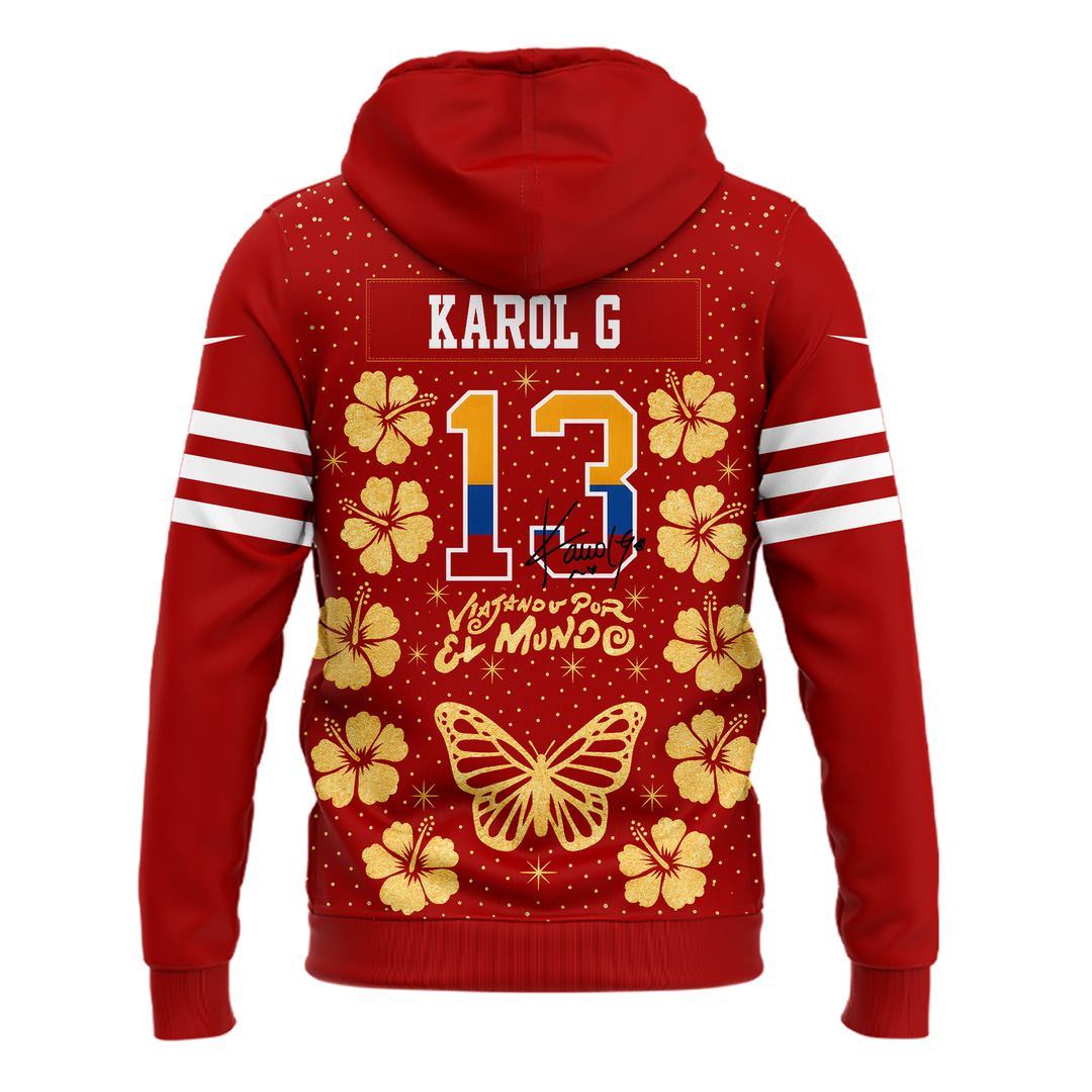 2026 Exclusive San Francisco 49ers x Karol G Signature Hoodie