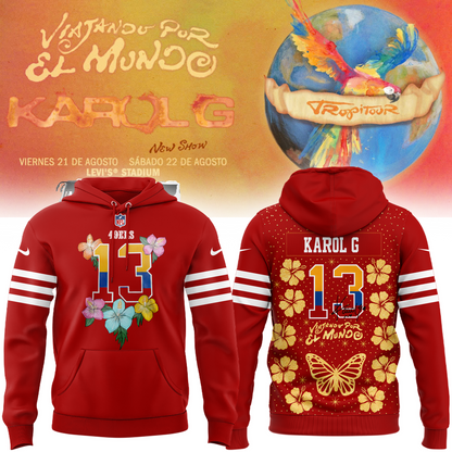 2026 Exclusive San Francisco 49ers x Karol G Signature Hoodie