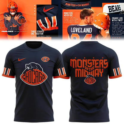 Navy Chicago Bears 2026 Rivalries T-shirt