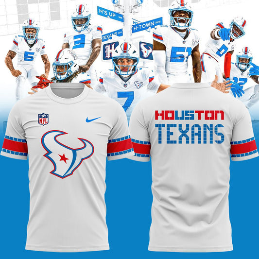 Houston Texans Rivalries By the H. For the H. 2026 T-shirt / White