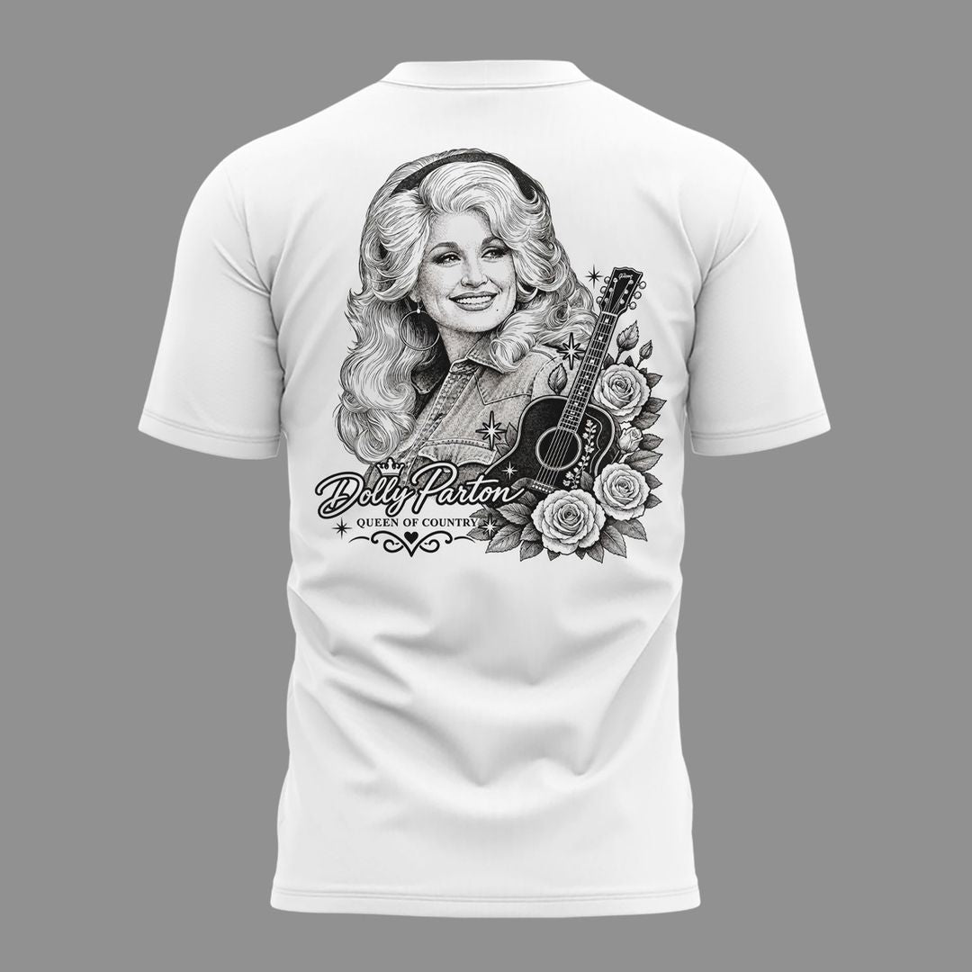 03. White Shirt Dolly Parton Rest In peace 1946-2026 T-Shirt