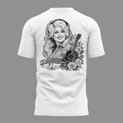 03. White Shirt Dolly Parton Rest In peace 1946-2026 T-Shirt