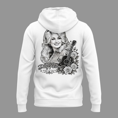 09. White Hoodie Dolly Parton - I Will Always Love You Hoodie