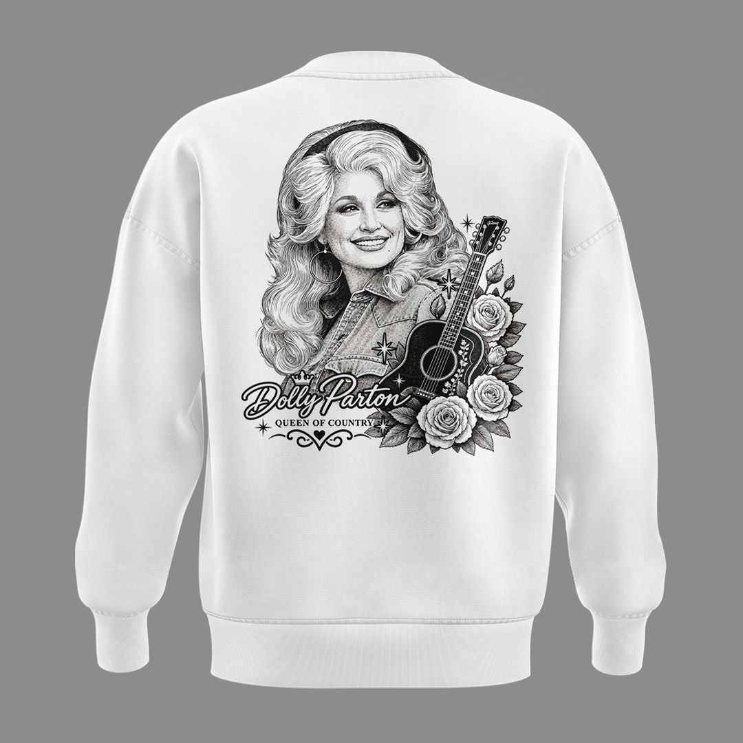 11.18. White Shirt Dolly Parton - I Will Always Love You - The Queen Of Country Music 1946-2026 Sweatshirt