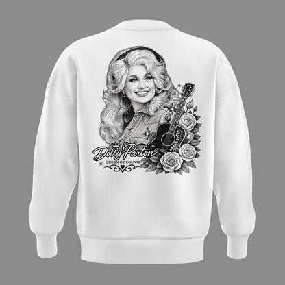 11.18. White Shirt Dolly Parton - I Will Always Love You - The Queen Of Country Music 1946-2026 Sweatshirt