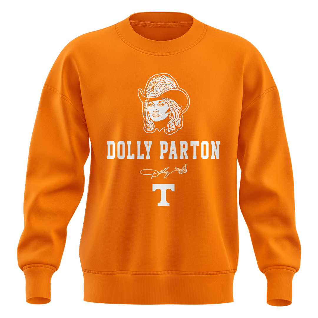 Dolly Parton The Queen of Country x Tennessee Football Sweatshirt