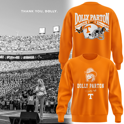 Dolly Parton The Queen of Country x Tennessee Football Sweatshirt