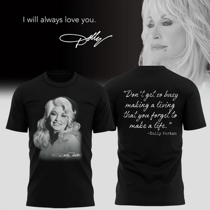 03.30. Thank you Dolly Parton - The Queen Of Country Music T-Shirt