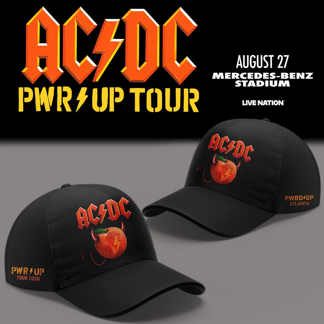 01.02. New Hoodie AC/DC - Exclusive Atlanta Event - Power Up Tour 2026 Hoodie