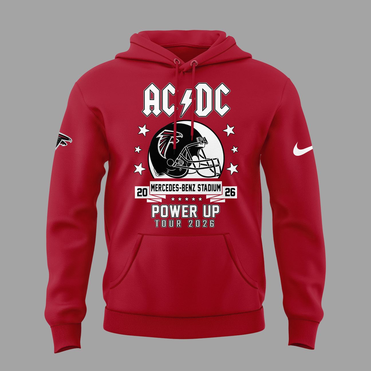 01.16. Limited Edition AC/DC x Atlanta Falcons - Power Up Tour 2026 Hoodie