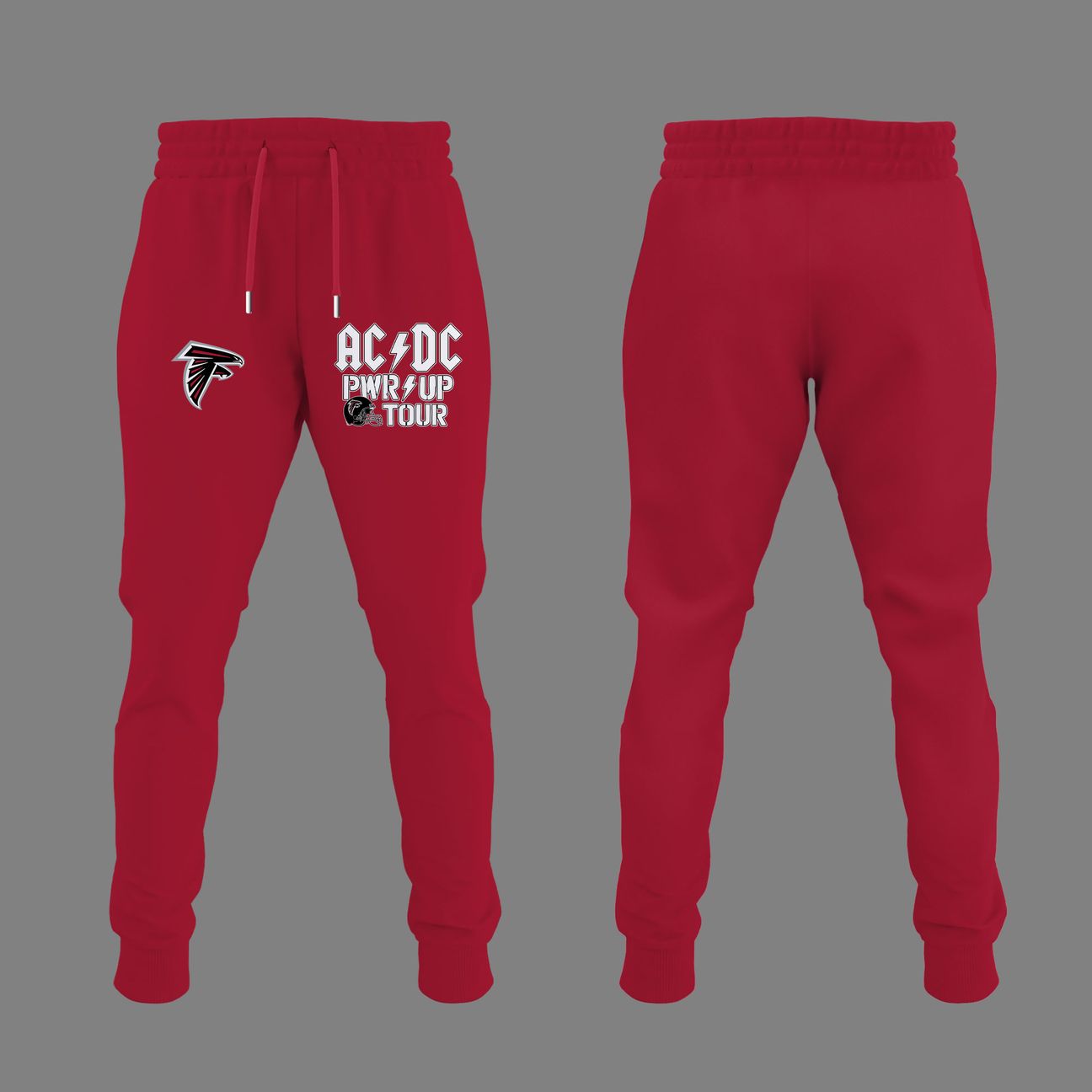02.14. Limited Edition AC/DC x Atlanta Falcons - Power Up Tour 2026 Baseball Jersey