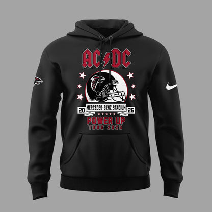 01.22. Perfect Hoodie AC/DC x Atlanta Falcons - Power Up Tour 2026 Hoodie