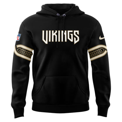 Minnesota Vikings 2026 Rivalry Black Hoodie