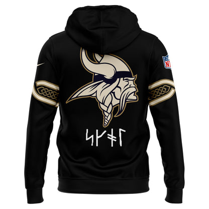 Minnesota Vikings 2026 Rivalry Black Hoodie