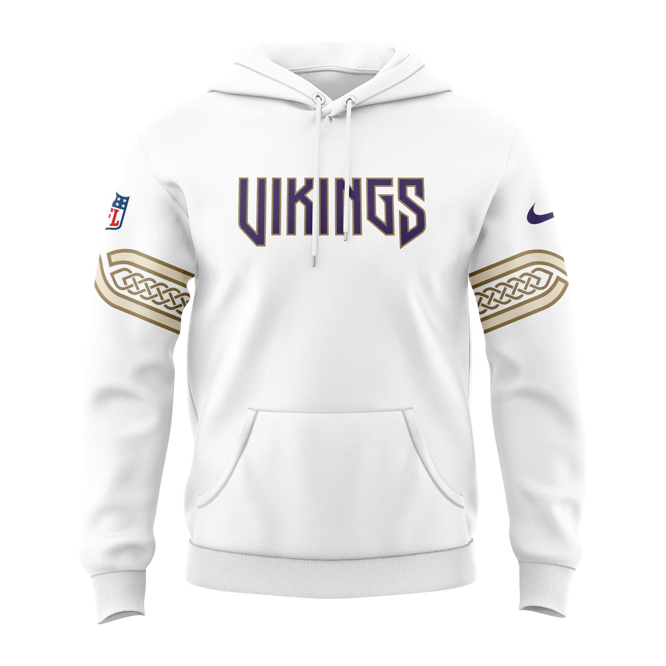 Minnesota Vikings 2026 Rivalry White Hoodie