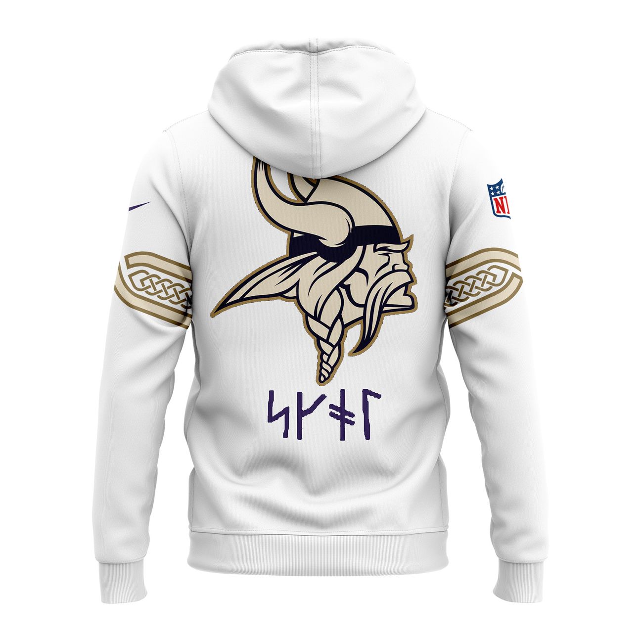 Minnesota Vikings 2026 Rivalry White Hoodie