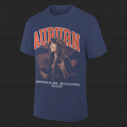 1. Auburn Tigers x Ella Langley – The Dandelion Tour 2026 Neville Arena Tee
