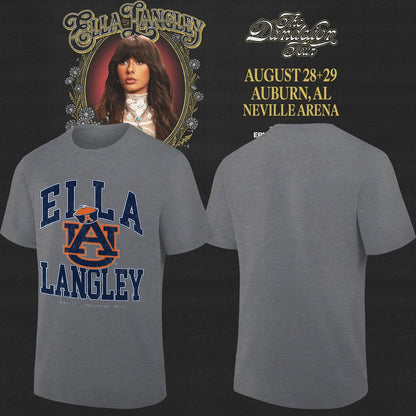 9. Auburn Tigers x Ella Langley – The Dandelion Tour 2026 Neville Arena Tee