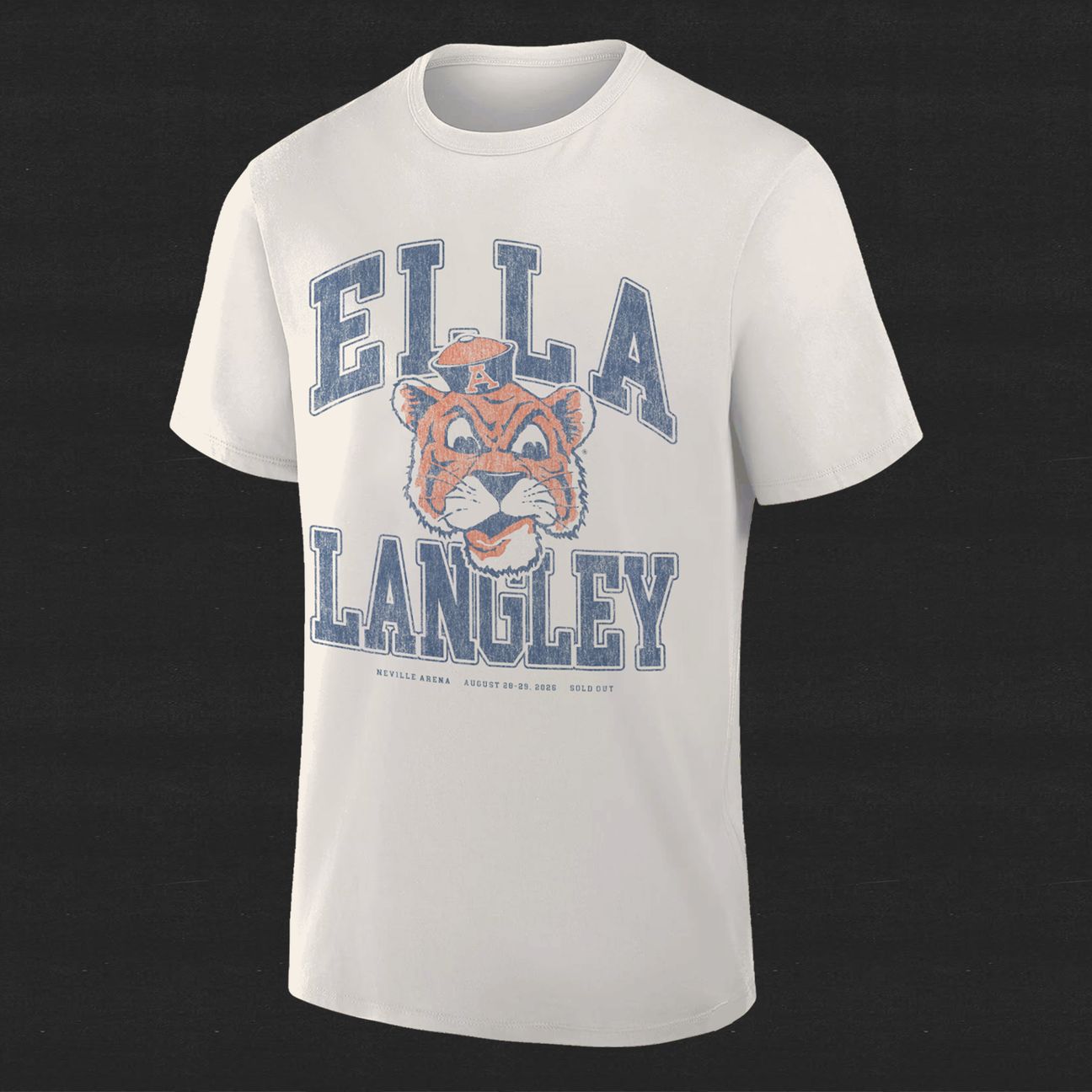 15. Auburn Tigers x Ella Langley – The Dandelion Tour 2026 Neville Arena Tee