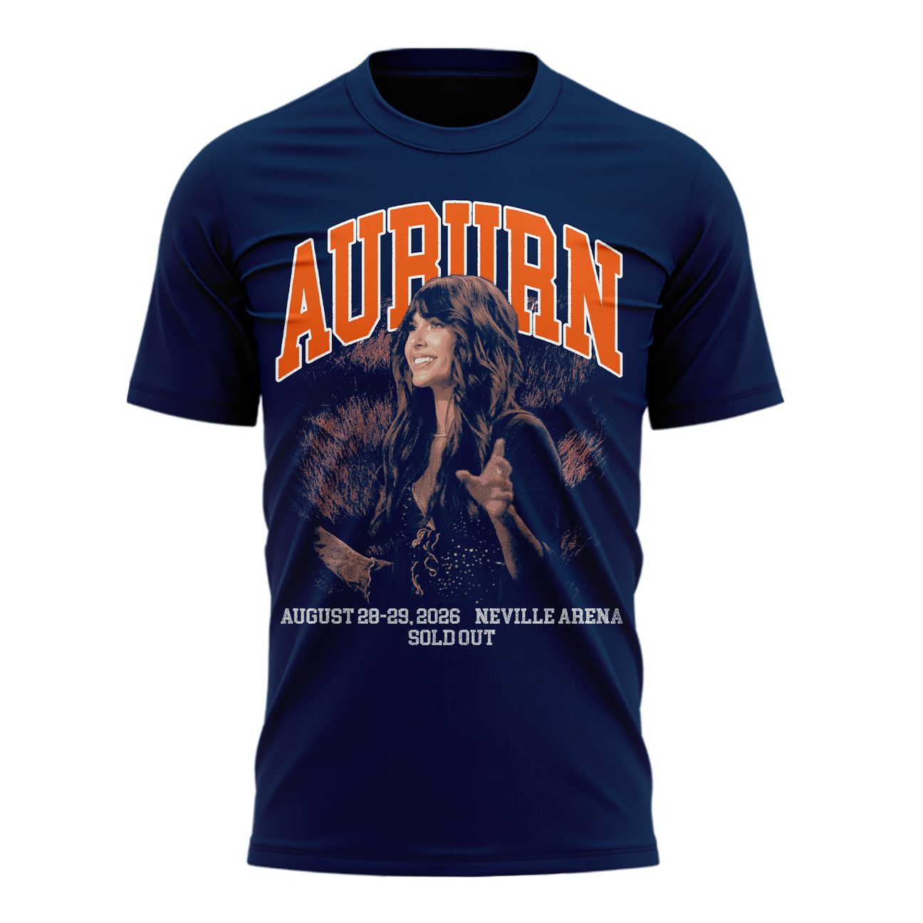 Auburn Tigers x Ella Langley-The Dandelion Tour 2026 T-shirt