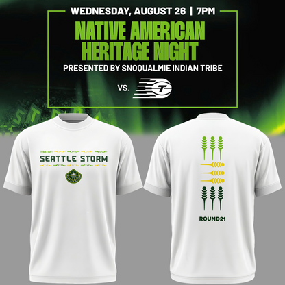 Seattle Storm Native American Heritage Night T-Shirt