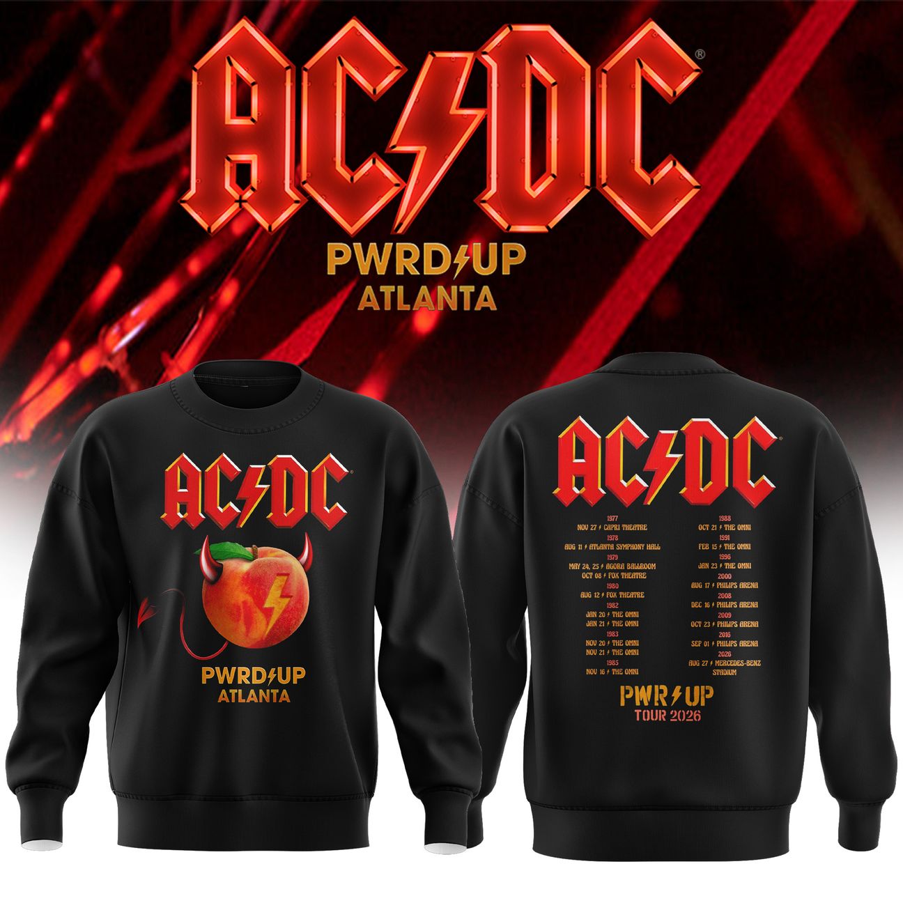 Atlanta PWR UP Tour Sweatshirt