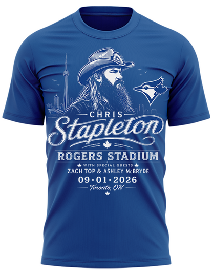 Chris Stapleton Rogers Stadium Toronto 2026 Concert T-Shirt