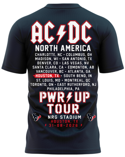 AC/DC Power Up Tour Houston TX 2026 Concert T-Shirt – NRG Stadium_001