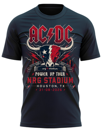 AC/DC Power Up Tour Houston TX 2026 Concert T-Shirt – NRG Stadium_001
