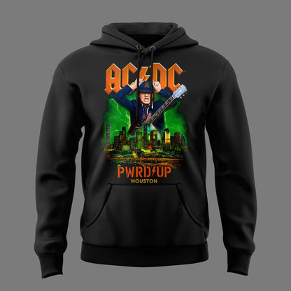 01.06. AC/DC Exclusive Houston Event Hoodie - Power Up Tour 2026 at NRG Stadium - Houston, TX Hoodie