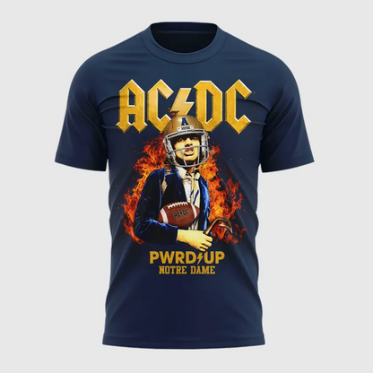01.06. Limited Edition Navy Shirt AC/DC Live From Notre Dame Stadium - Power Up Tour 2026 T-Shirt