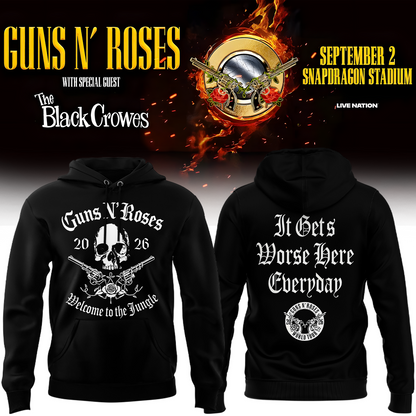 Limited Edition Guns N' Roses Hoodie 2026