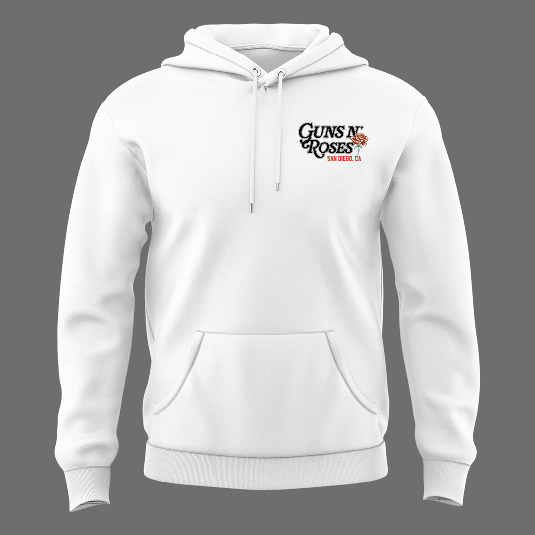 Exclusive Version Guns N' Roses San Diego 2026 Hoodie
