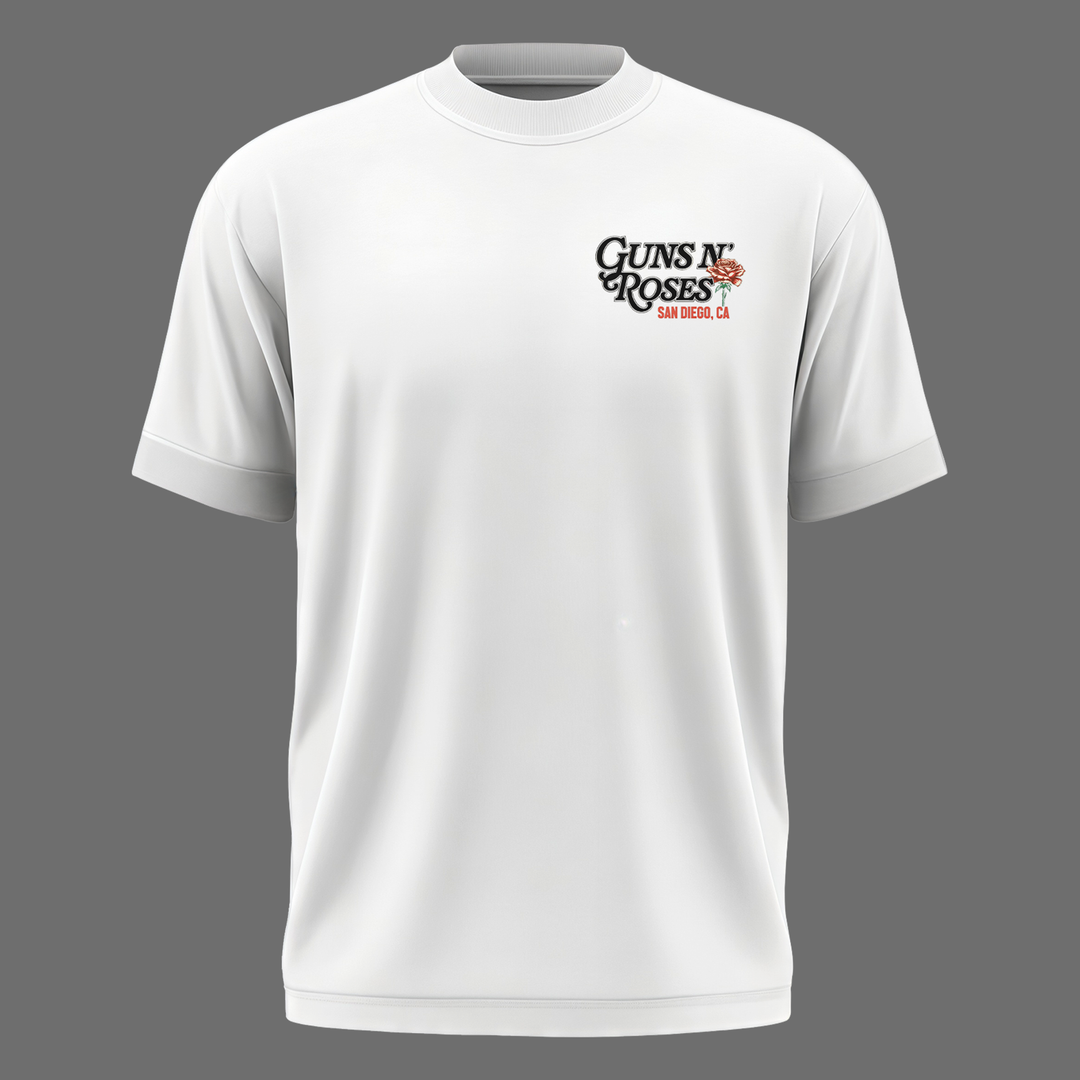 Exclusive Version Guns N' Roses San Diego 2026 Tshirt