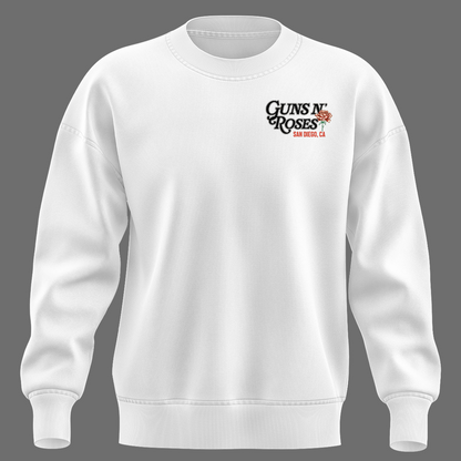 Exclusive Version Guns N' Roses San Diego 2026 Sweatshirt