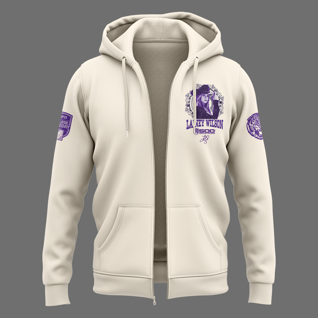 Limited Edition Lainey Wilson College GameDay ZipHoodie 2026