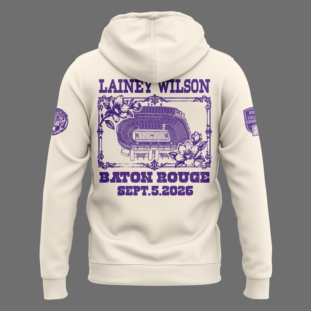 Limited Edition Lainey Wilson College GameDay Hoodie 2026