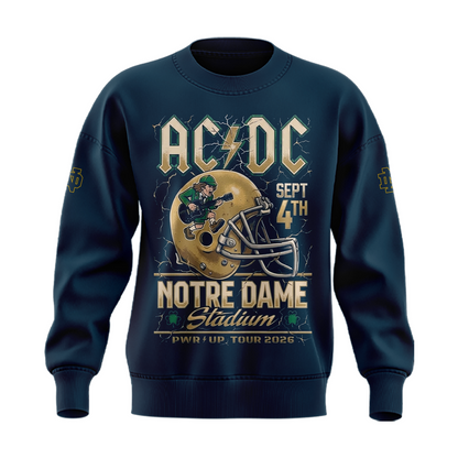 02 AC/DC PWR UP Tour – Notre Dame 2026 Sweatshirt